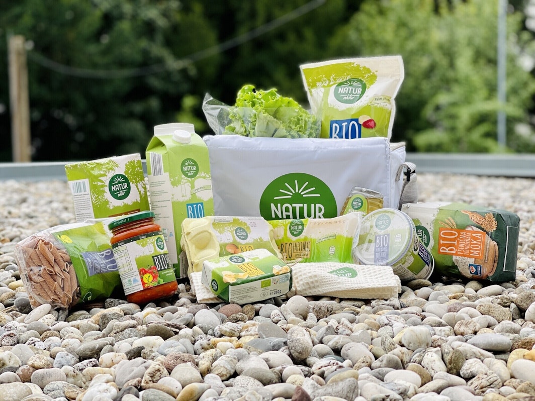 bio izdelki Hofer NATUR AKTIV in hladilna torba